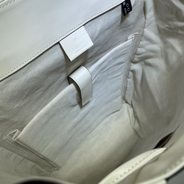 G*u*i gg embossed backpack