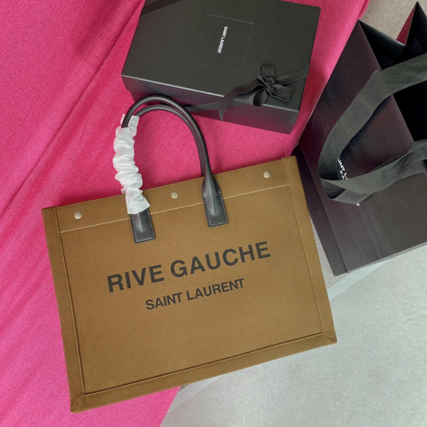 Y*L rive gauche tote bag