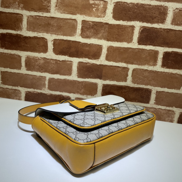 G*u*i padlock small shoulder bag