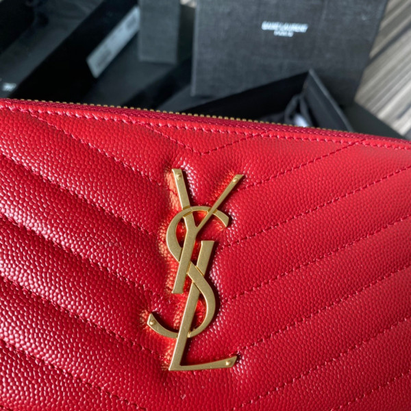 Y*L monogram zippy wallet