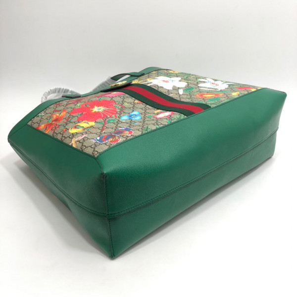 g*u*i gg S*p*e monogram flora web large ophidia tote