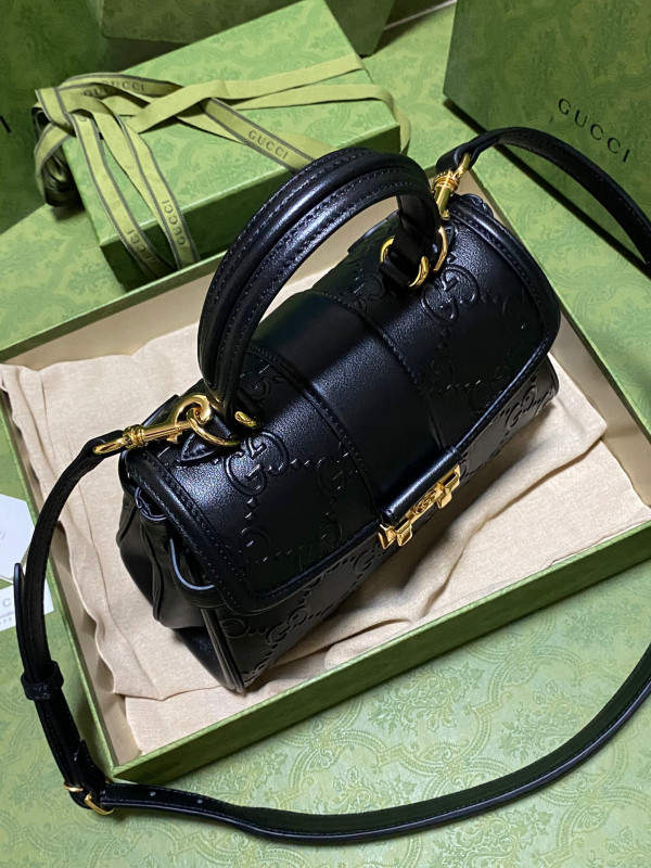 G*u*i small gg top handle bag