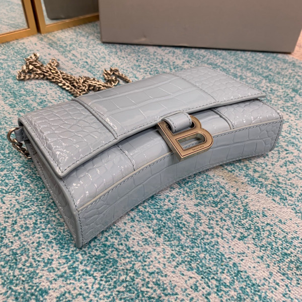 Ba*len*cia*ga  hourglass chain bag