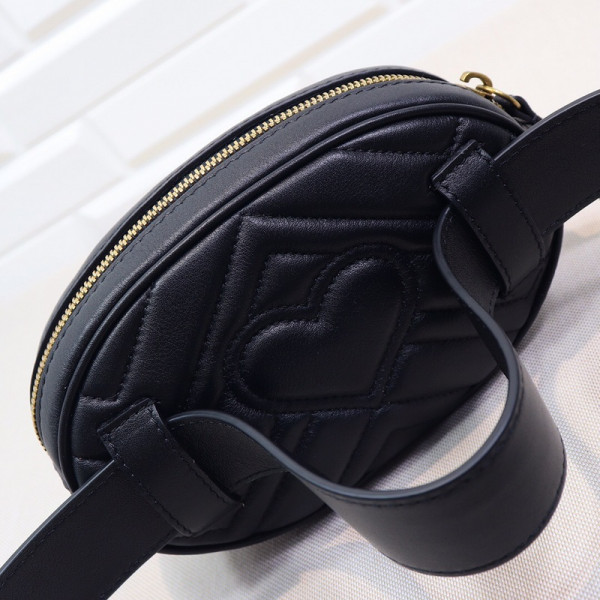 G*u*i gg marmont matelassé leather belt bag