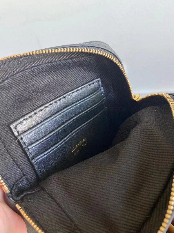 B**rry quilted lambskin lola pouch with chain strap