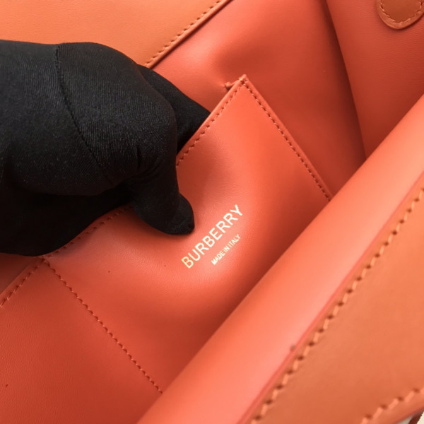 B**rry medium two-tone canvas and leather pocket tote