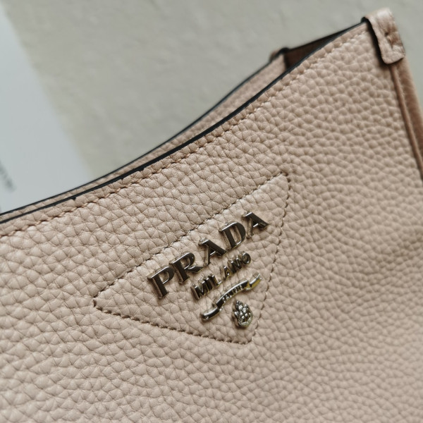 Pra*a leather mini shoulder bag