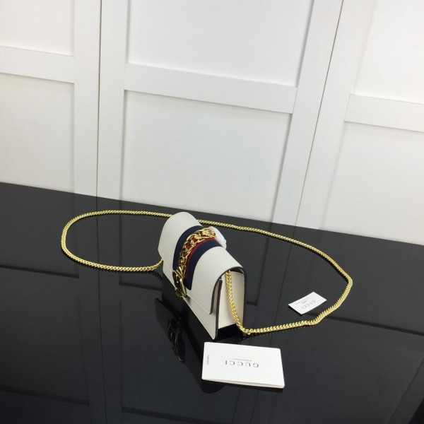 g*u*i sylvie leather S*per mini bag