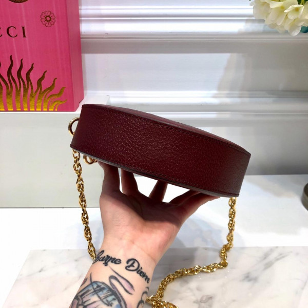 G*u*i ophidia mini round shoulder bag