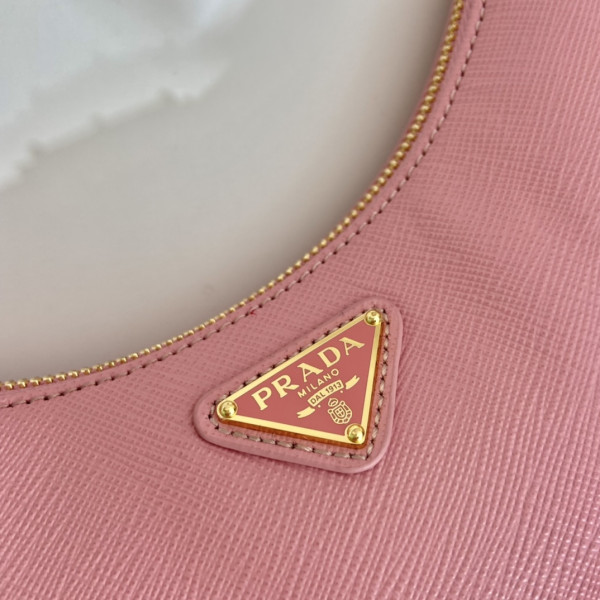 Pra*a re-edition saffiano leather mini bag