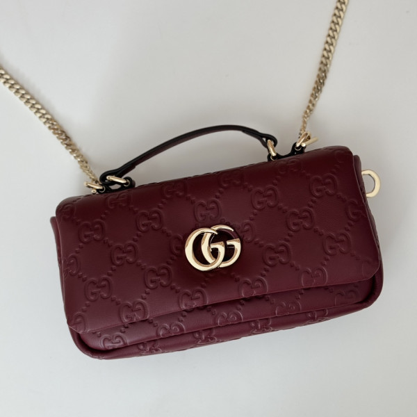 G*u*i gg milano mini top handle bag-21*12.5*4.5cm