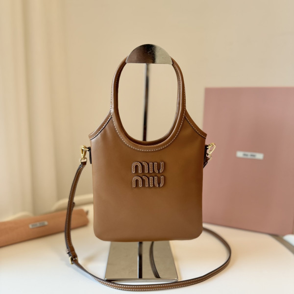 M*um*u ivy leather handbag mini