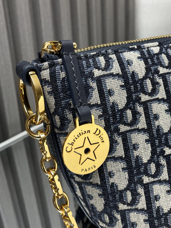 Dirostar Hobo Bag with Chain - 22*14.5*10CM