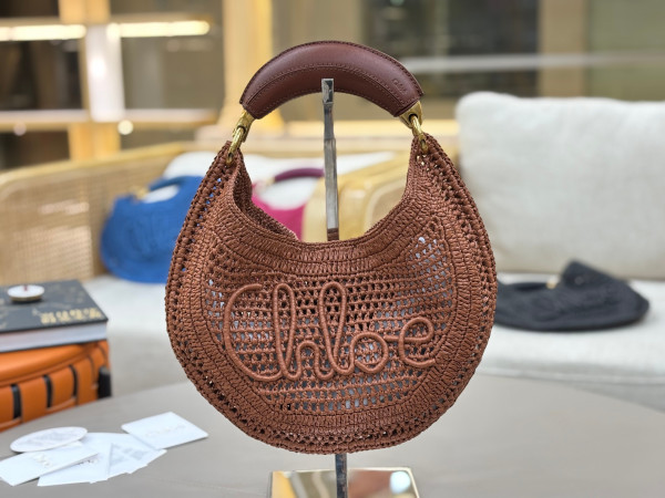 Chloe 25S summer banana hobo bag - 36*21.5*2cm