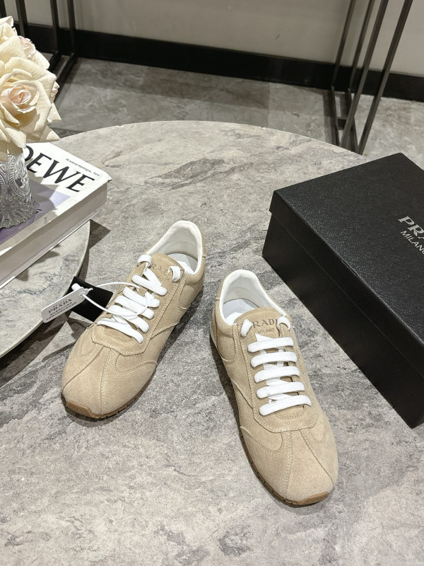 Pra*a montecarlo re-edition 2005 suede sneakers